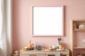Kids Frame Mockup | Blank Template #033 | Frame Mockup JPG Download | bulkmockup Template | Commercial Licence | MockupBulk