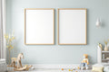Kids Frame Mockup | Blank Template #042 — High-Res Frame Template JPG | bulkmockup Mockup Store | Commercial Use | MockupBulk