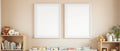Kids Frame Mockup, Blank Template #058 | Digital Frame Mockup | bulkmockup JPG Download | For POD Etsy Shopify | MockupBulk