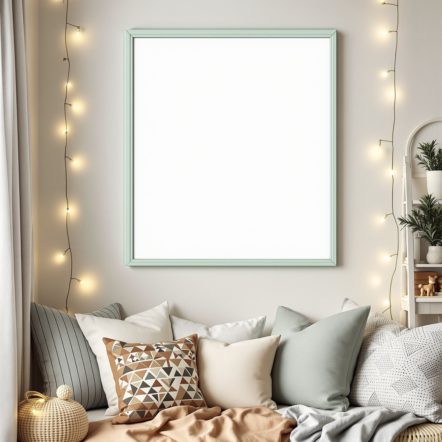 Kids Frame Mockup, Blank Template #061 | Frame Template JPG | Instant bulkmockup Download | Commercial Use | MockupBulk