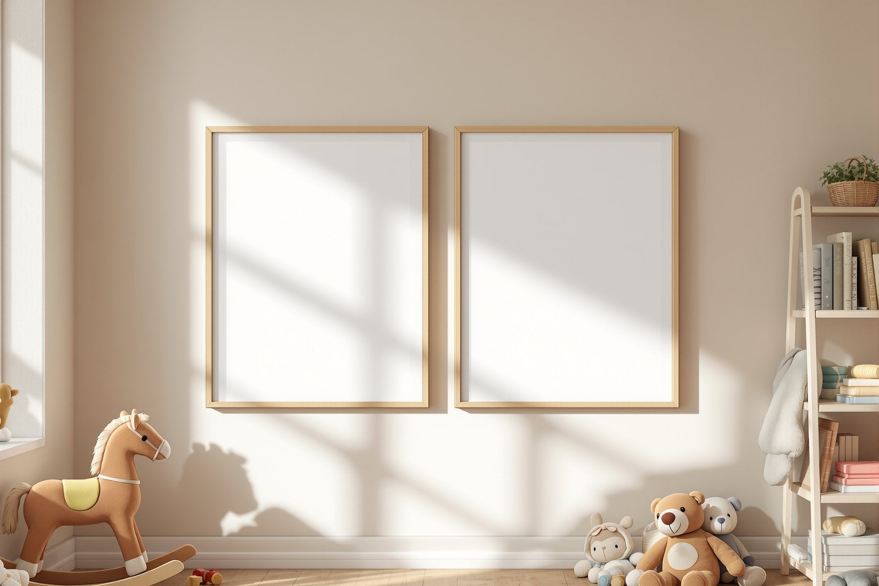 Kids Frame Mockup | Blank Template #067 — Blank Frame Mockup JPG | Commercial Licence | bulkmockup Download | MockupBulk