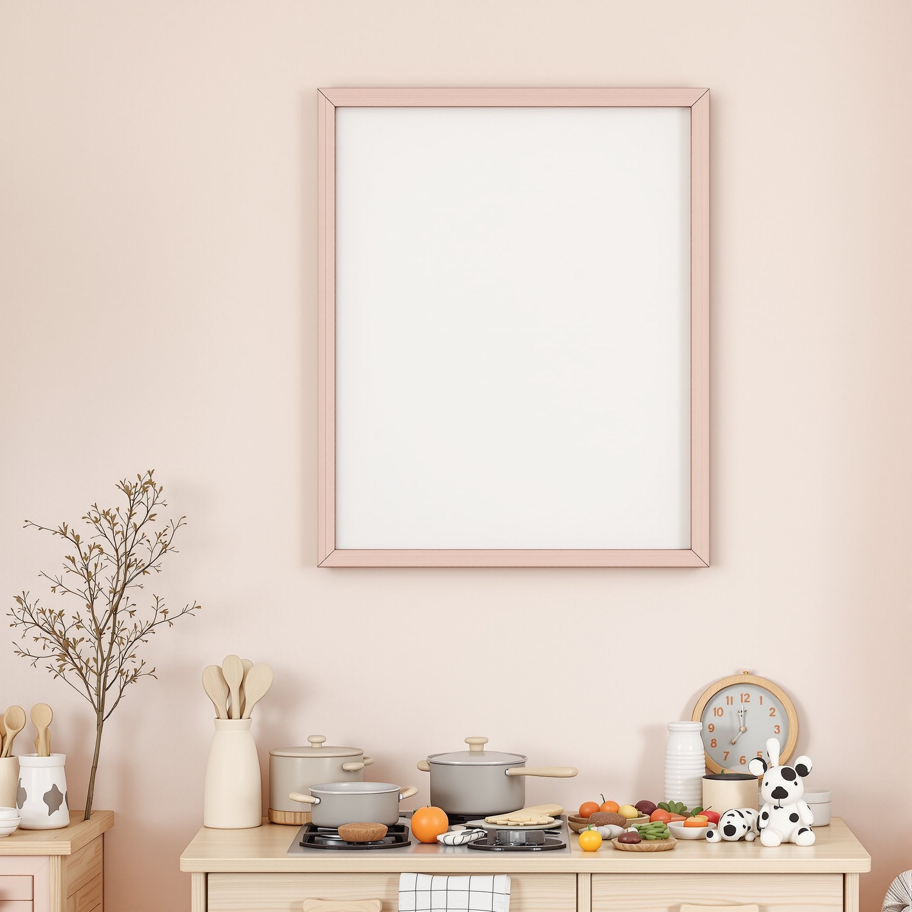 Blank Template #070 Kids Frame Mockup | bulkmockup Frame Template | Instant Download JPG | Commercial Use | MockupBulk
