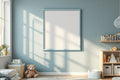Kids Frame Mockup | Blank Template #084 | bulkmockup Blank Frame Template | High-Res JPG | Commercial Licence | MockupBulk