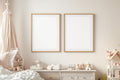 Kids Frame Mockup | Blank Template #089 | High-Res Frame Template JPG | bulkmockup Mockup Store | Commercial Use | MockupBulk