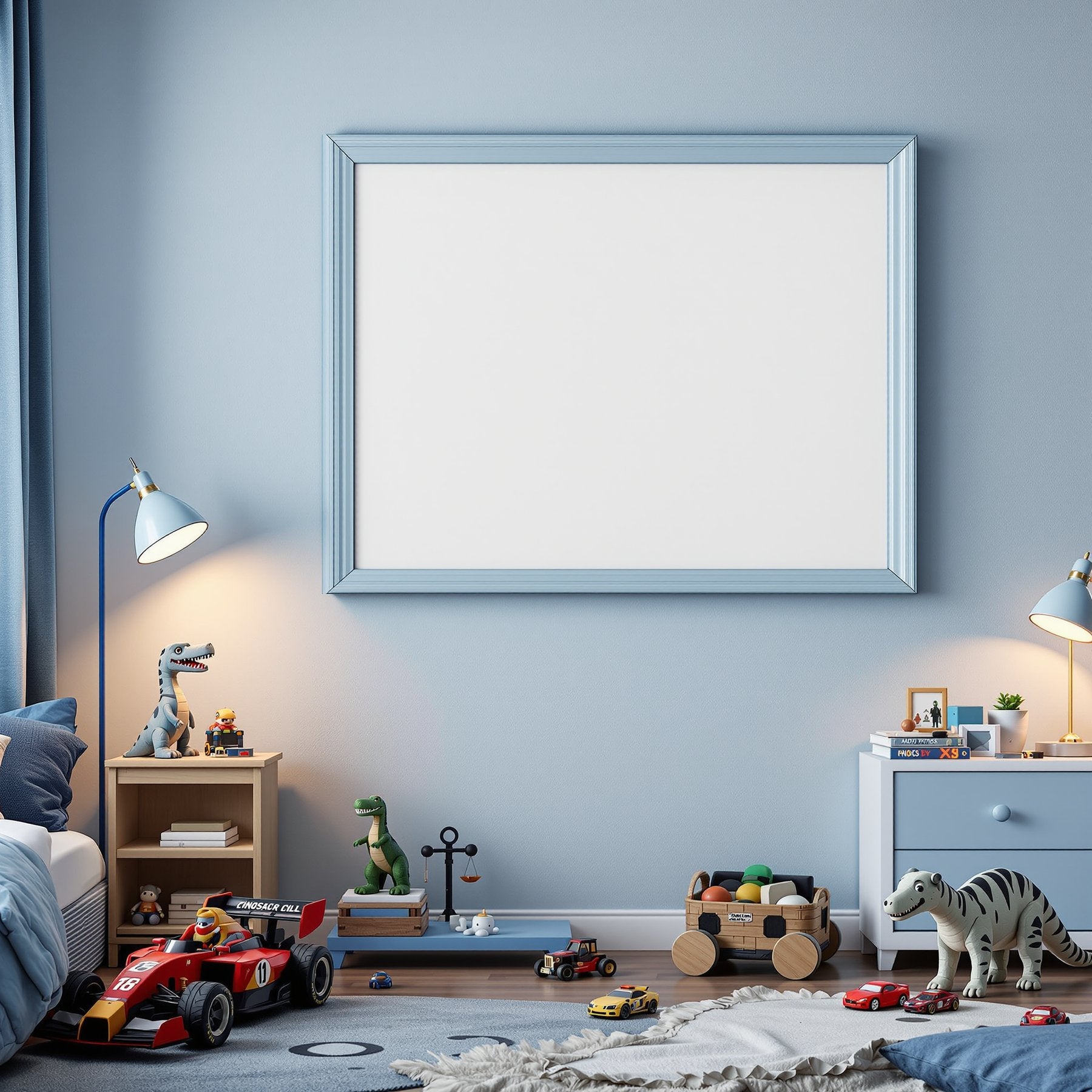 Kids Frame Mockup — Blank Template #091 — Instant bulkmockup Download | Blank Frame JPG Template | Commercial Use | MockupBulk
