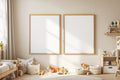 Blank Template #093 Kids Frame Mockup | bulkmockup Blank Frame Template | High-Res JPG | Commercial Licence | MockupBulk