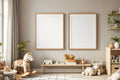 Kids Frame Mockup | Blank Template #094 — High-Res Frame Template JPG | bulkmockup Mockup Store | Commercial Use | MockupBulk