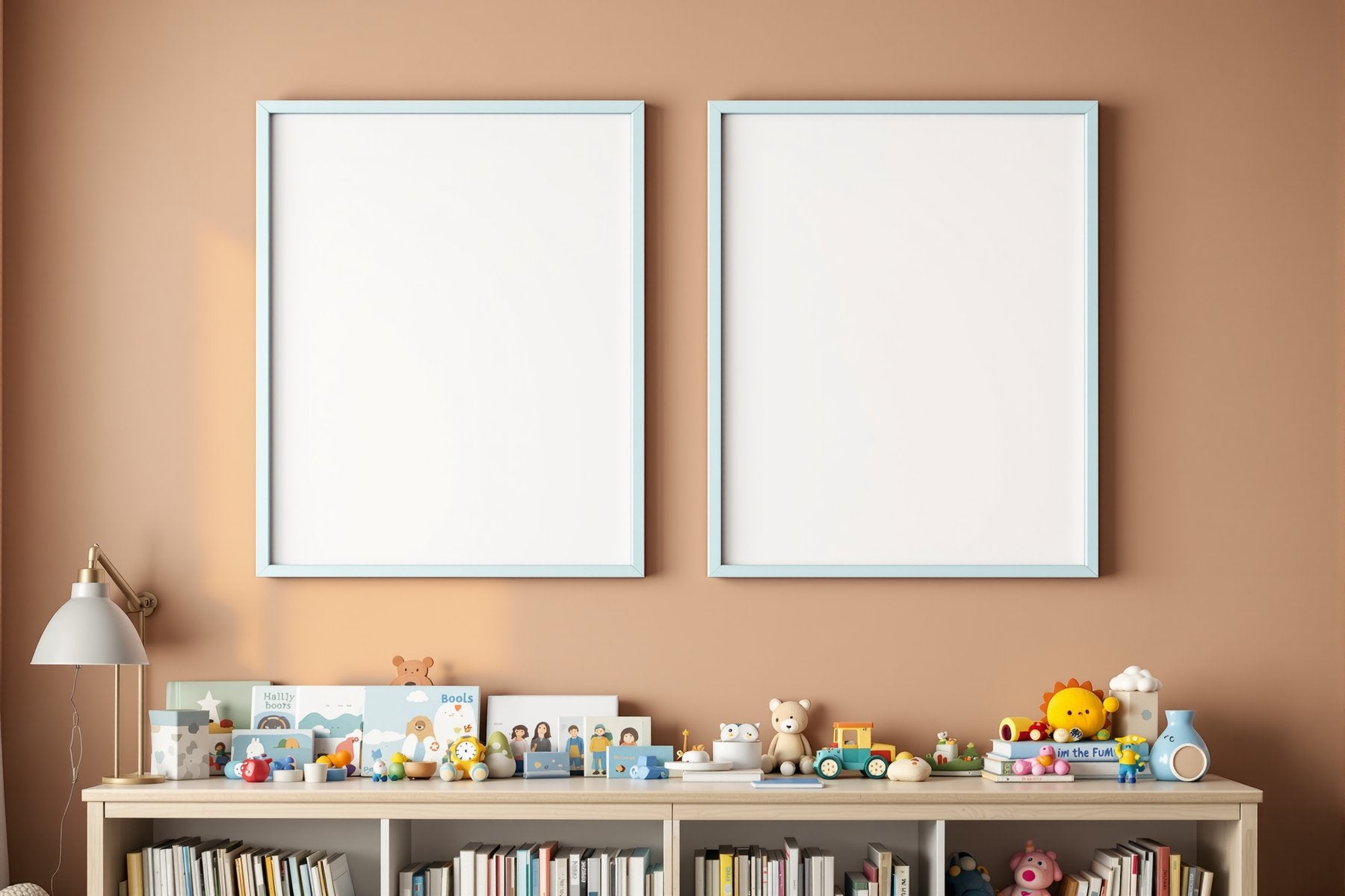 Kids Frame Mockup | Blank Template #099 | Instant bulkmockup Download | Blank Frame JPG Template | Commercial Use | MockupBulk