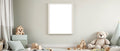 Kids Frame Mockup, Blank Template #103 | bulkmockup Frame Template | Instant Download JPG | Commercial Use | MockupBulk