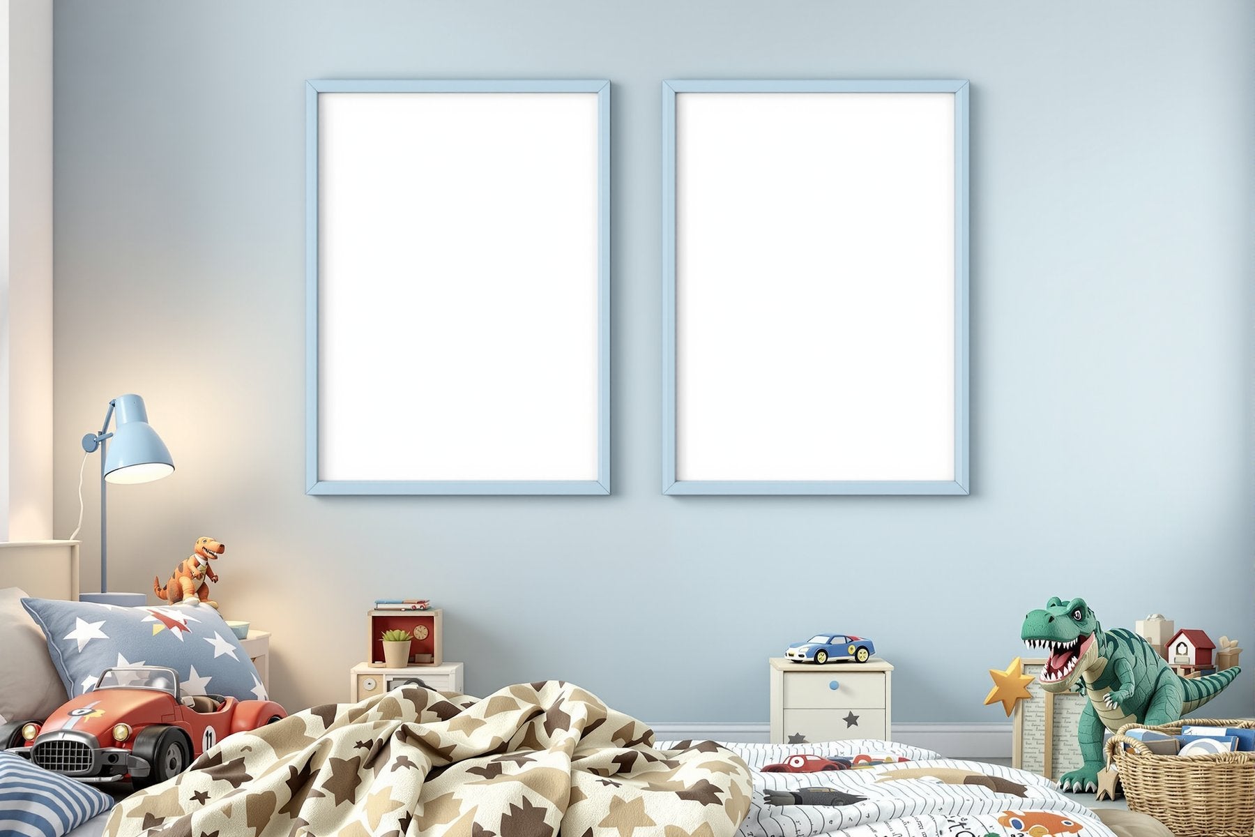 Kids Frame Mockup | Blank Template #107 — Frame Template JPG | Instant bulkmockup Download | Commercial Use | MockupBulk