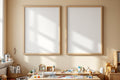 Kids Frame Mockup — Blank Template #112 — Empty Frame Mockup Template | JPG Digital Download | Commercial Licence | bulkmockup Shop