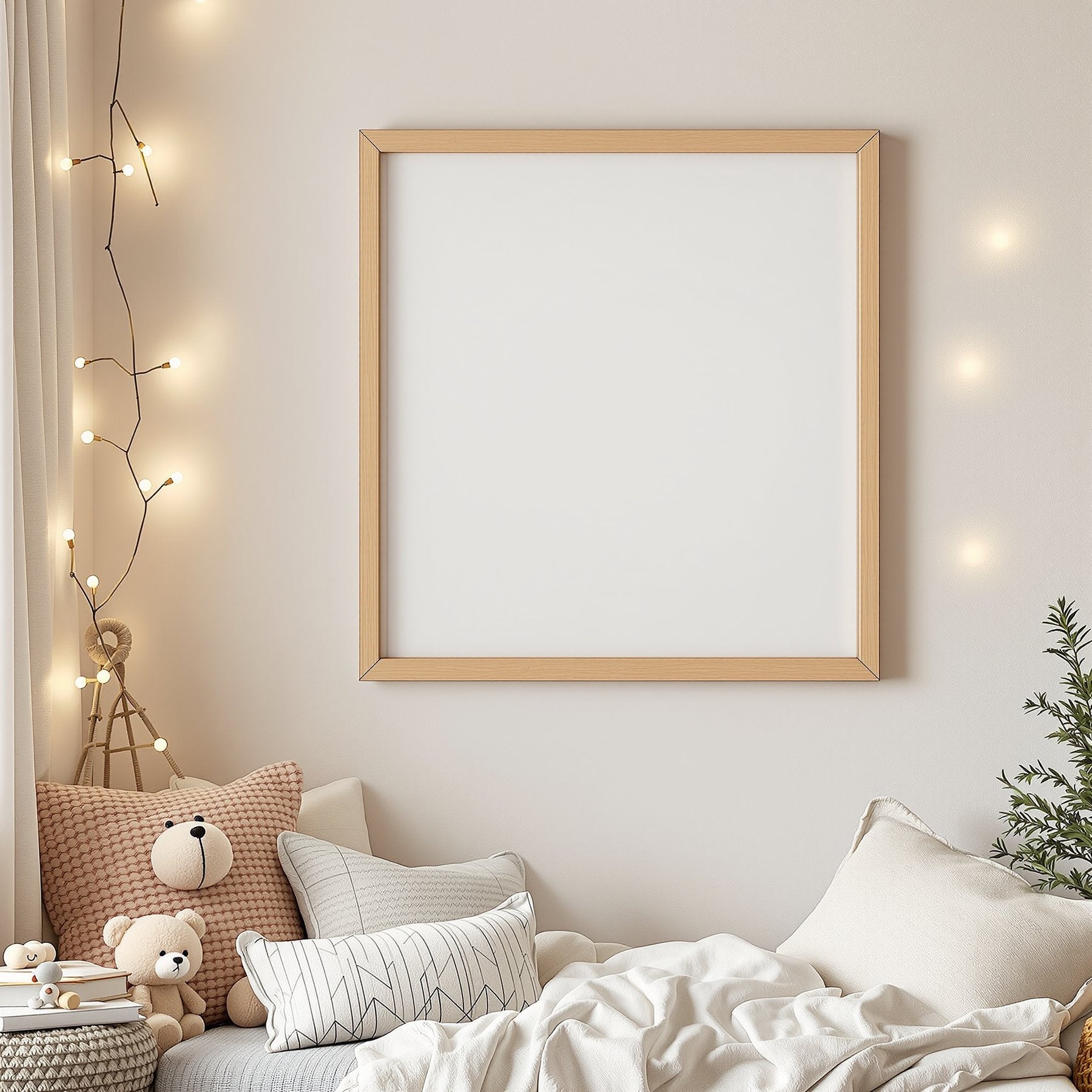 Blank Template #113 Kids Frame Mockup | Digital Frame Mockup | bulkmockup JPG Download | For POD Etsy Shopify | MockupBulk