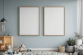 Kids Frame Mockup, Blank Template #118 | bulkmockup Digital Download | Blank Frame JPG | Commercial Licence Included | MockupBulk