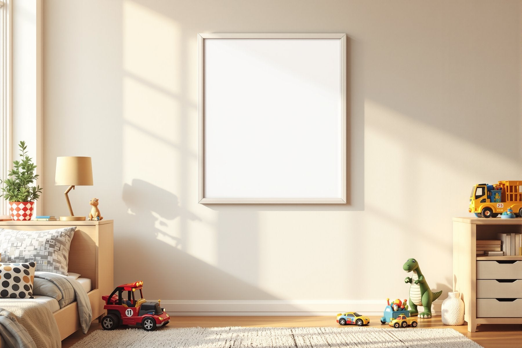 Kids Frame Mockup, Blank Template #119 | Frame Template JPG | Instant bulkmockup Download | Commercial Use | MockupBulk