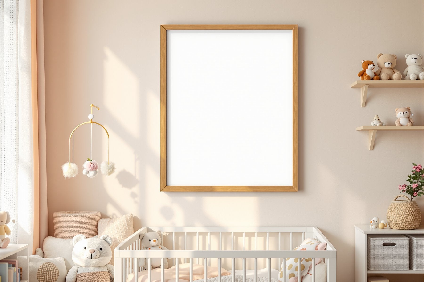 Blank Template #126 Kids Frame Mockup | Frame Mockup JPG Download | bulkmockup Template | Commercial Licence | MockupBulk