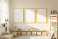 Kids Frame Mockup — Blank Template #127 — bulkmockup Blank Frame Template | High-Res JPG | Commercial Licence | MockupBulk