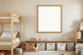 Kids Frame Mockup | Blank Template #132 | Print-on-Demand Frame Mockup | bulkmockup JPG | Commercial Licence | MockupBulk