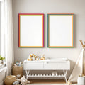 Kids Frame Mockup | Blank Template #134 | Print-on-Demand Frame Mockup | bulkmockup JPG | Commercial Licence | MockupBulk