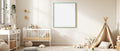 Kids Frame Mockup — Blank Template #136 — High-Resolution JPG | bulkmockup Template | For Etsy POD Print Sellers | MockupBulk
