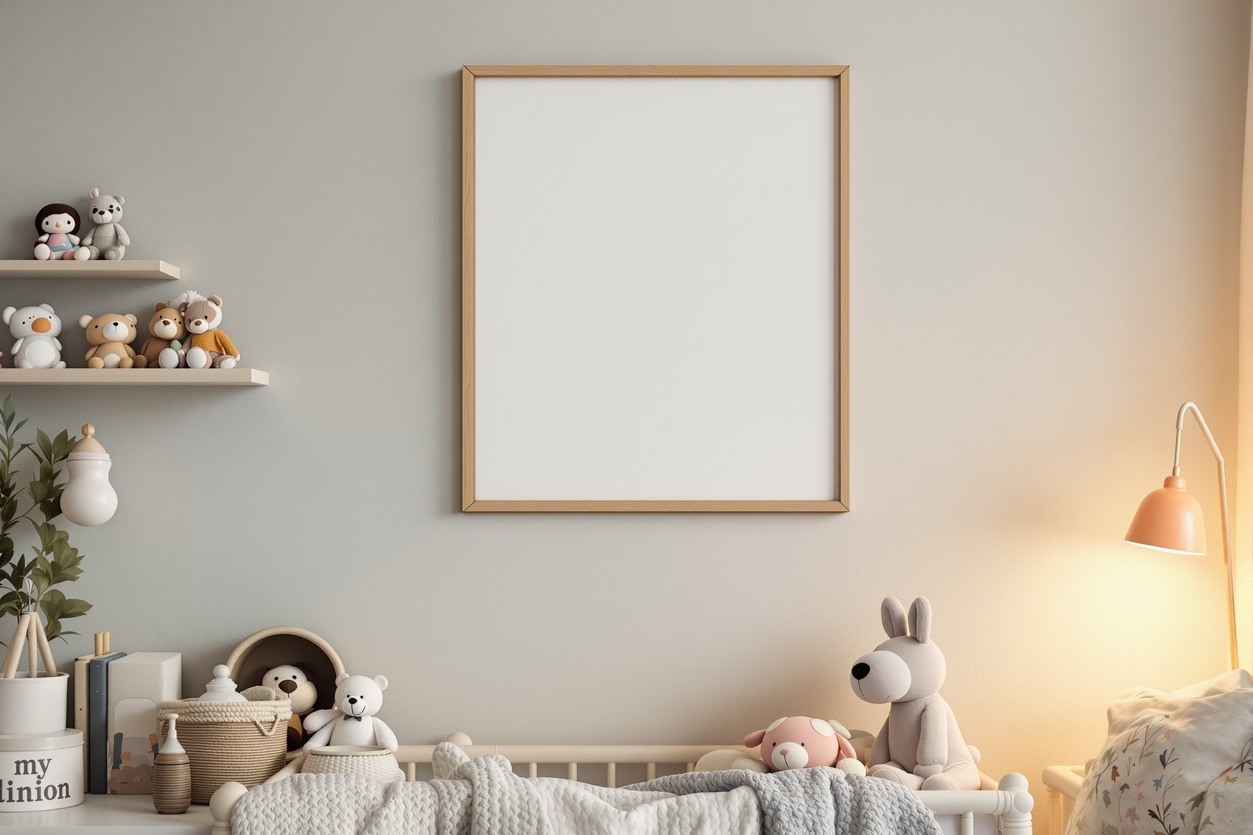 Blank Template #139 Kids Frame Mockup | bulkmockup Digital Download | Blank Frame JPG | Commercial Licence Included | MockupBulk