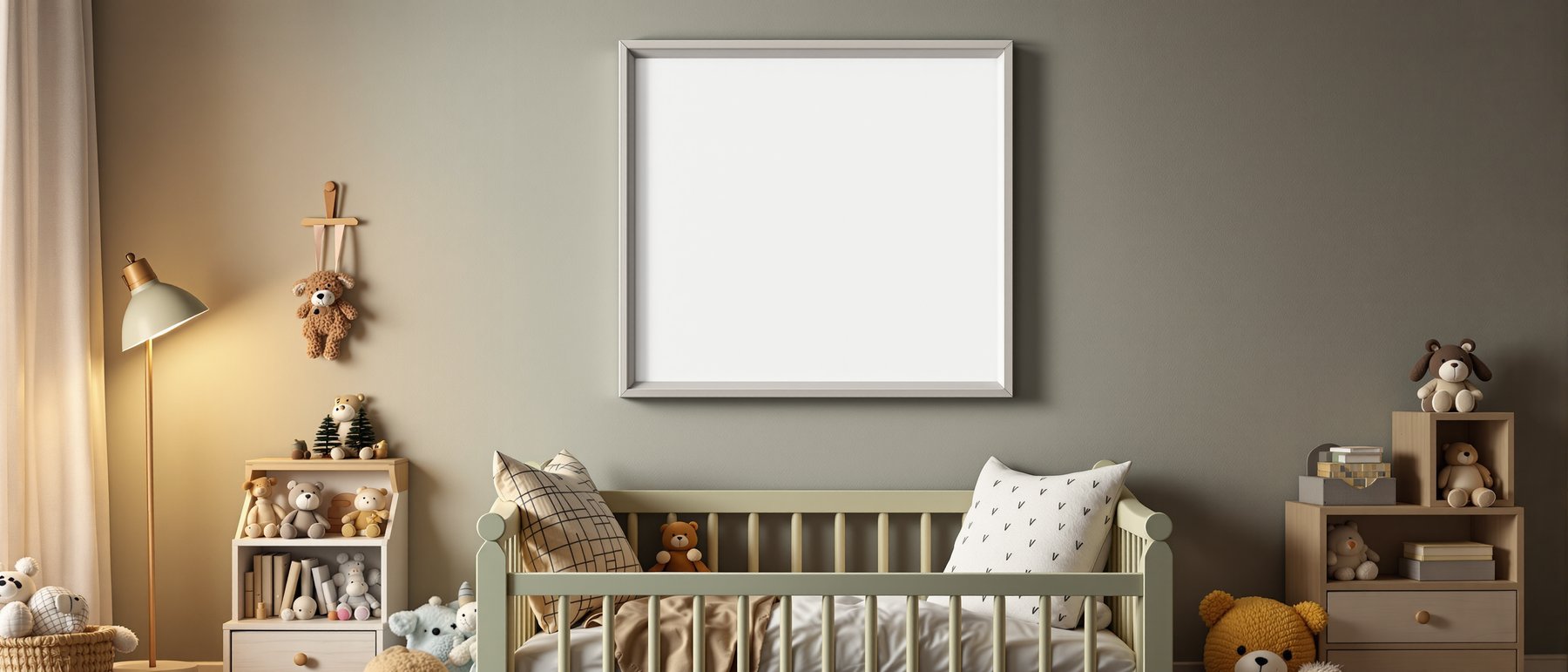 Kids Frame Mockup | Blank Template #140 — Frame Mockup JPG Download | bulkmockup Template | Commercial Licence | MockupBulk