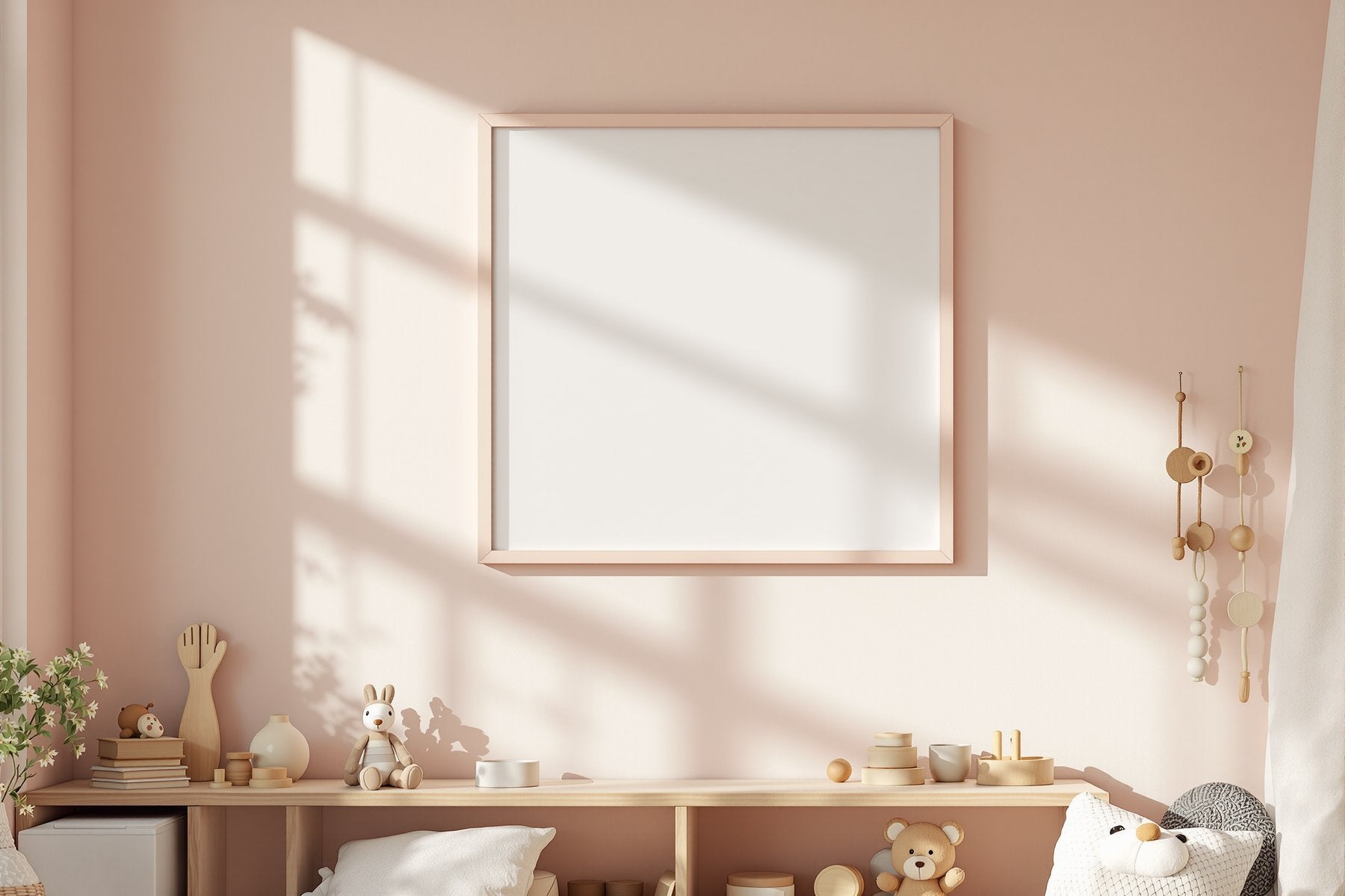 Blank Template #148 Kids Frame Mockup | Empty Frame Template | bulkmockup High-Res JPG | Commercial Use Included | MockupBulk