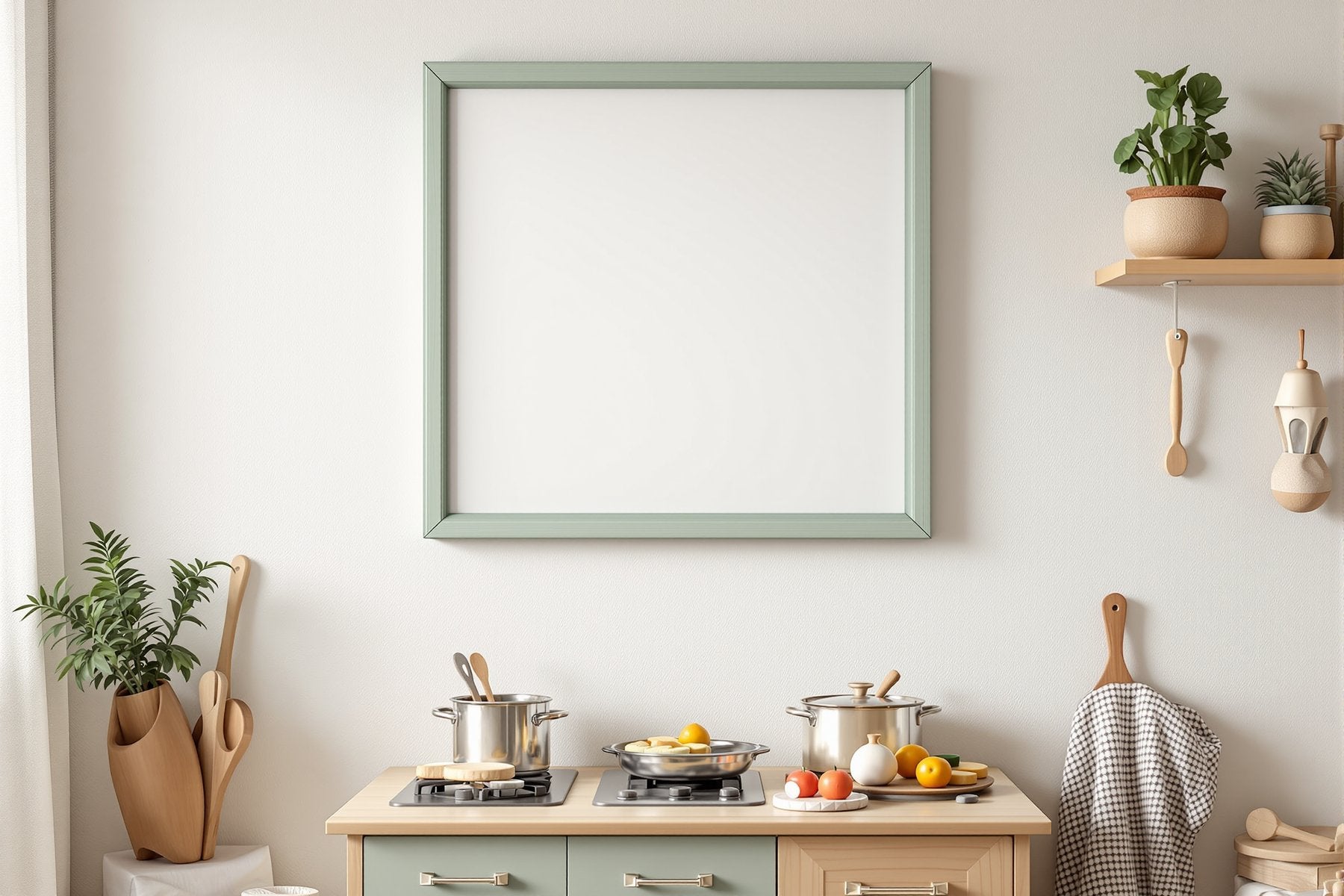 Kids Frame Mockup | Blank Template #151 | Empty Frame Template | bulkmockup High-Res JPG | Commercial Use Included | MockupBulk