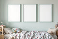 Kids Frame Mockup | Blank Template #177 — Empty Frame Template | bulkmockup High-Res JPG | Commercial Use Included | MockupBulk