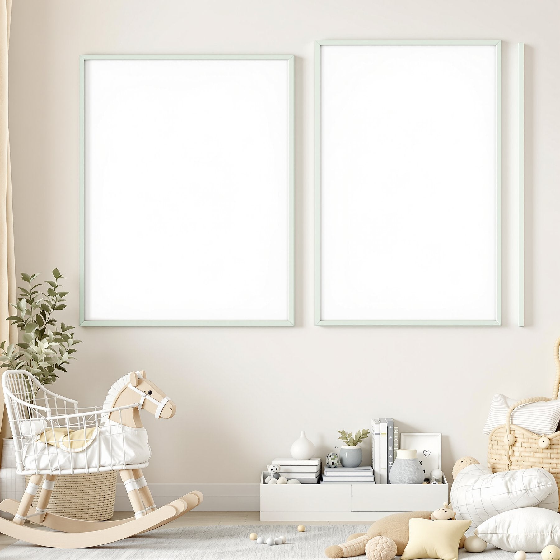 Blank Template #178 Kids Frame Mockup | Instant bulkmockup Download | Blank Frame JPG Template | Commercial Use | MockupBulk