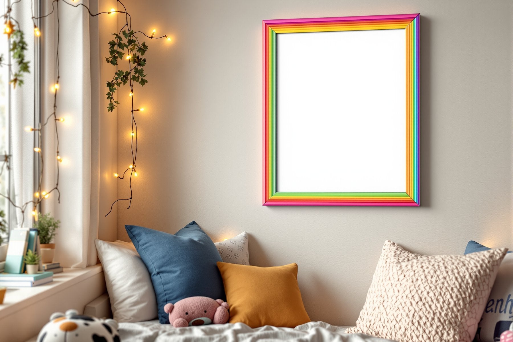 Kids Frame Mockup | Blank Template #181 — Frame Template JPG | Instant bulkmockup Download | Commercial Use | MockupBulk