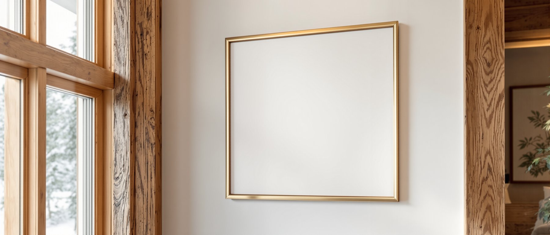Hospitality Frame Mockup | Blank Template #003 — High-Res Frame Template JPG | bulkmockup Mockup Store | Commercial Use | MockupBulk