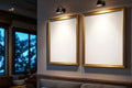 Hospitality Frame Mockup | Blank Template #009 | bulkmockup Digital Download | Blank Frame JPG | Commercial Licence Included | MockupBulk