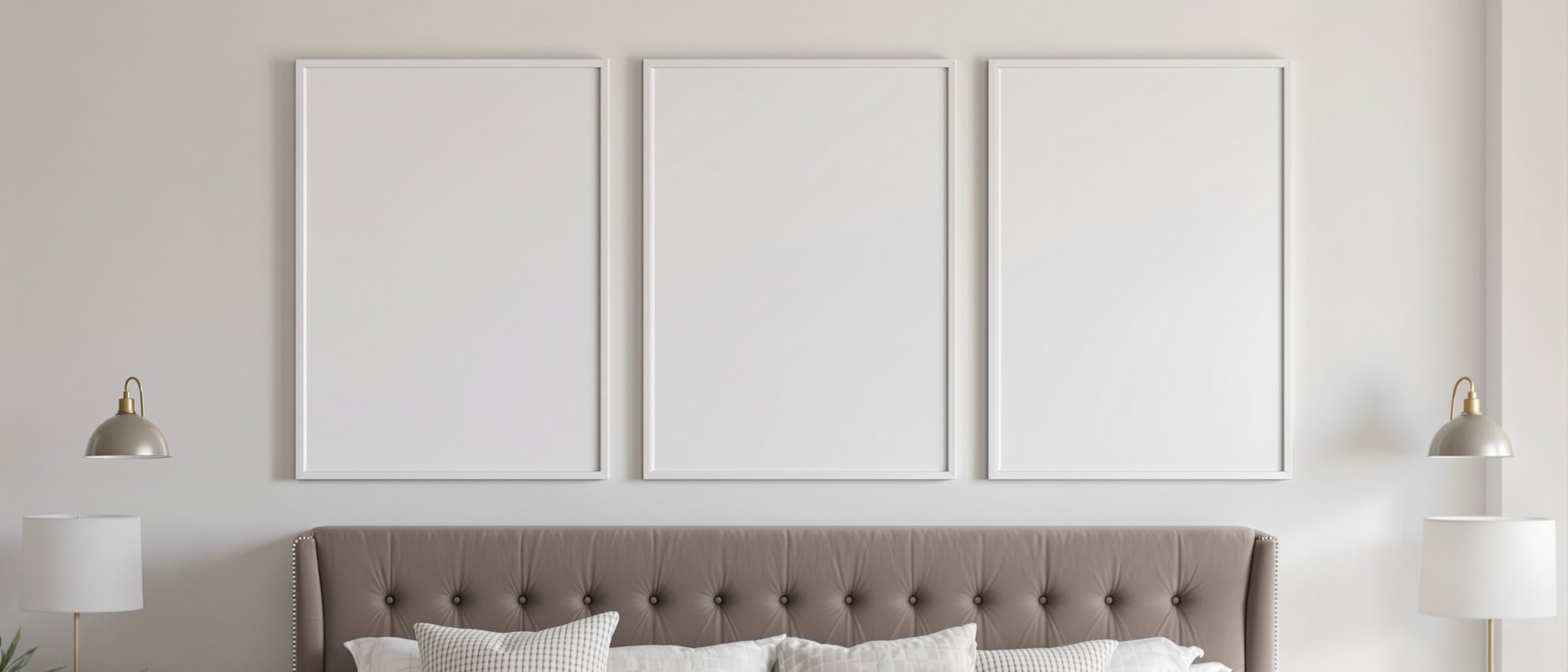 Hospitality Frame Mockup, Blank Template #010 | Print-on-Demand Frame Mockup | bulkmockup JPG | Commercial Licence | MockupBulk
