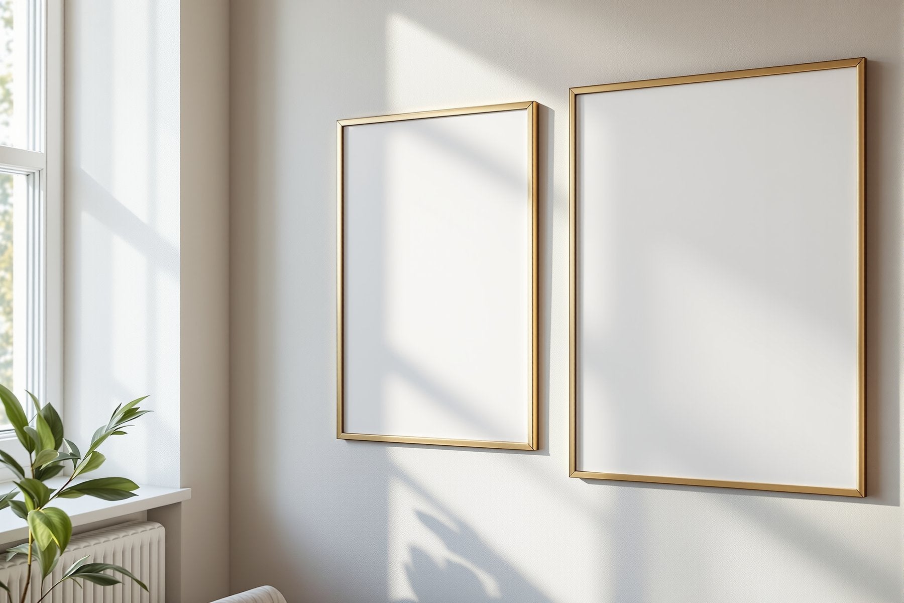 Hospitality Frame Mockup | Blank Template #021 | Blank Frame Template | High-Res JPG Instant Download | Commercial Use | bulkmockup | MockupBulk