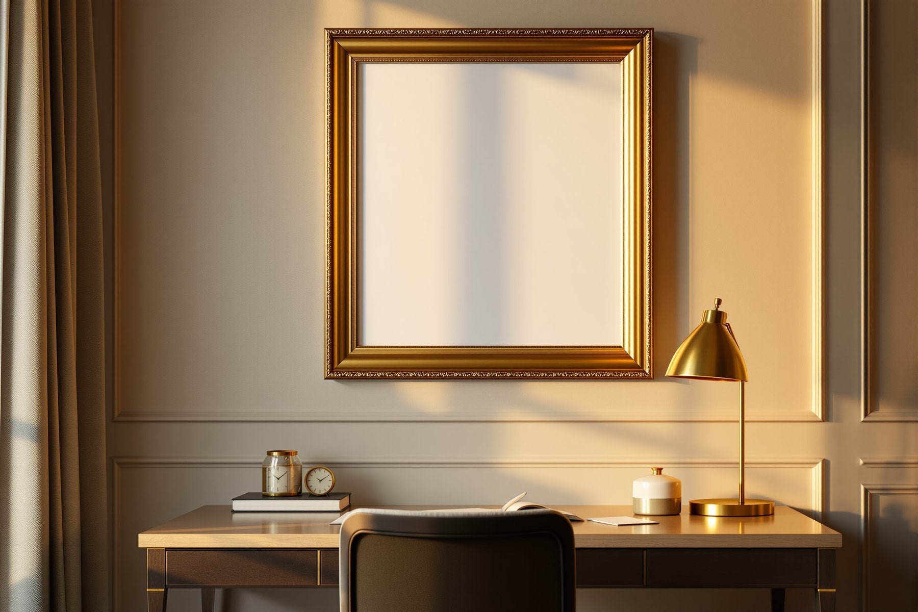 Hospitality Frame Mockup, Blank Template #022 | High-Resolution JPG | bulkmockup Template | For Etsy POD Print Sellers | MockupBulk