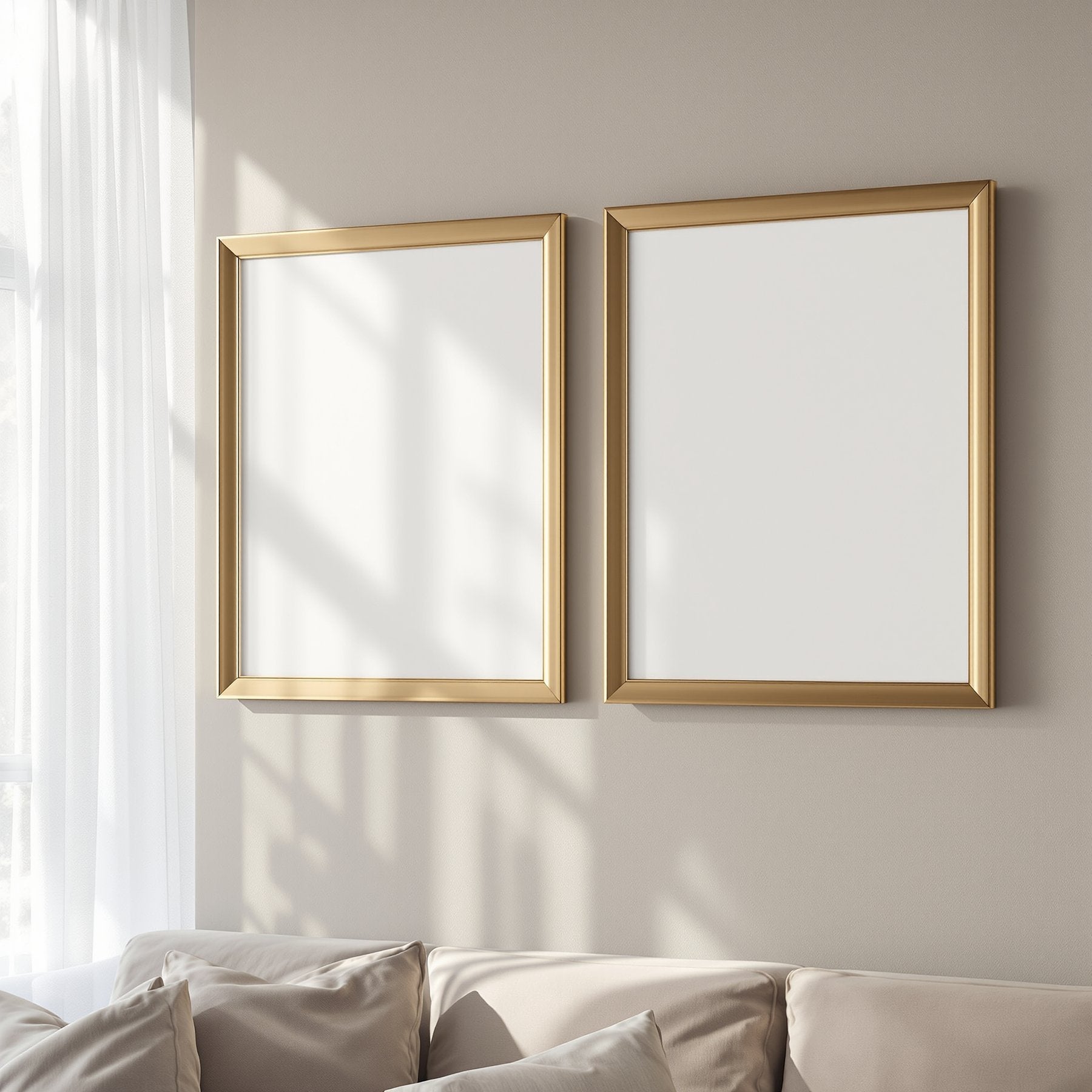 Hospitality Frame Mockup, Blank Template #024 | High-Resolution JPG | bulkmockup Template | For Etsy POD Print Sellers | MockupBulk