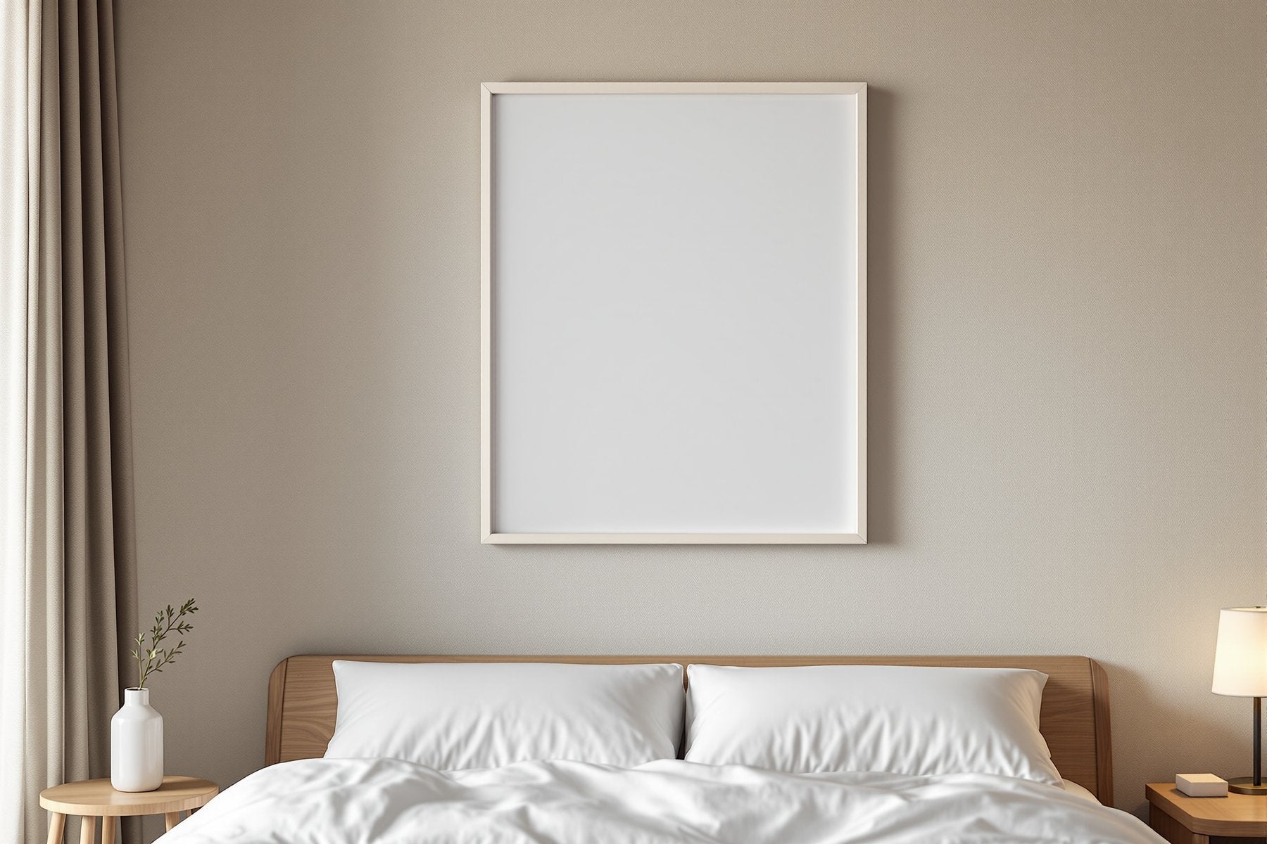 Hospitality Frame Mockup, Blank Template #025 | Blank Frame Template | High-Res JPG Instant Download | Commercial Use | bulkmockup | MockupBulk