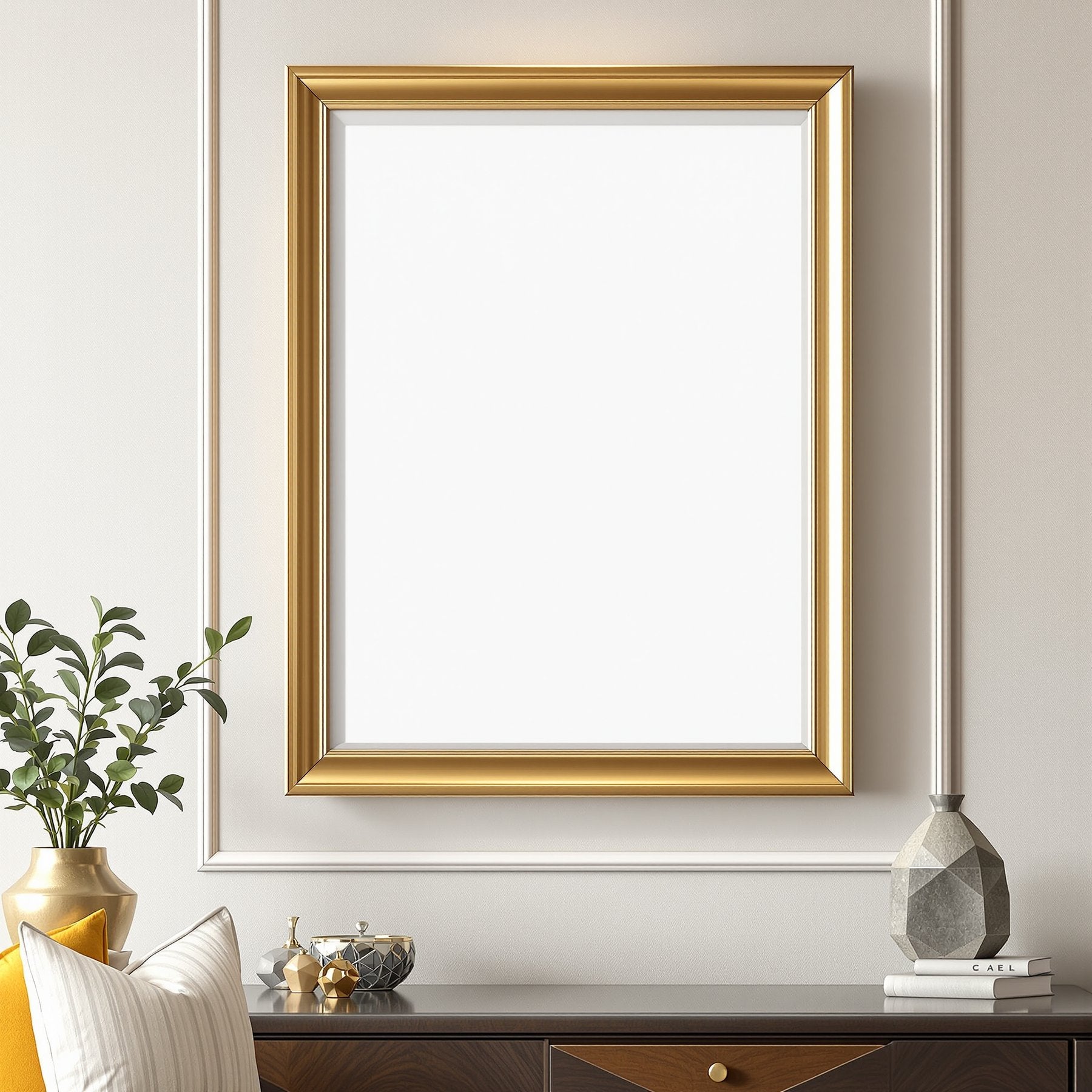 Hospitality Frame Mockup — Blank Template #030 — Print-on-Demand Frame Mockup | bulkmockup JPG | Commercial Licence | MockupBulk