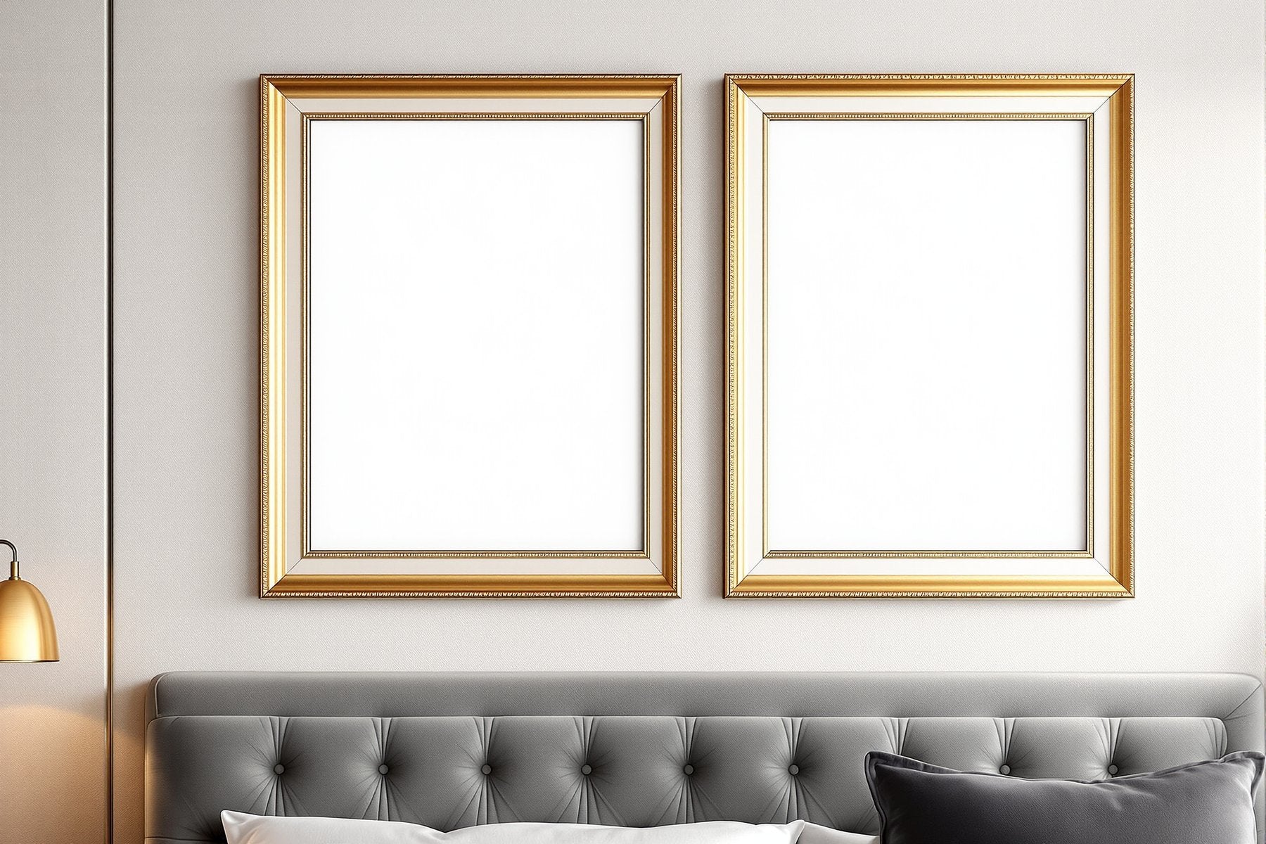 Blank Template #036 Hospitality Frame Mockup | Empty Frame Template | bulkmockup High-Res JPG | Commercial Use Included | MockupBulk