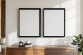 Hospitality Frame Mockup | Blank Template #043 | bulkmockup Blank Frame Template | High-Res JPG | Commercial Licence | MockupBulk