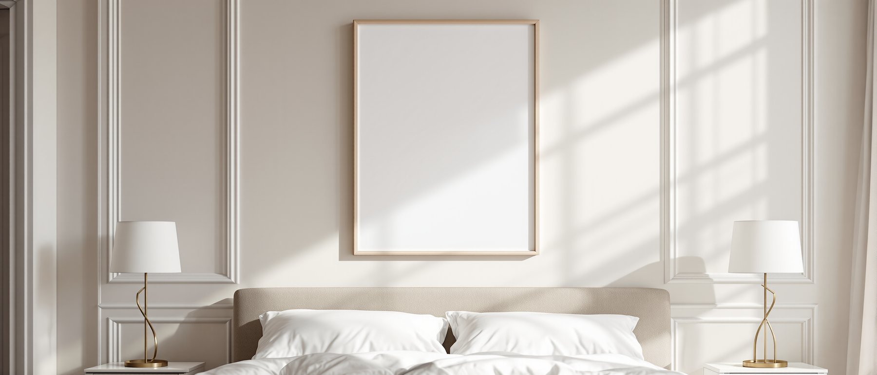 Hospitality Frame Mockup | Blank Template #044 | bulkmockup Digital Download | Blank Frame JPG | Commercial Licence Included | MockupBulk