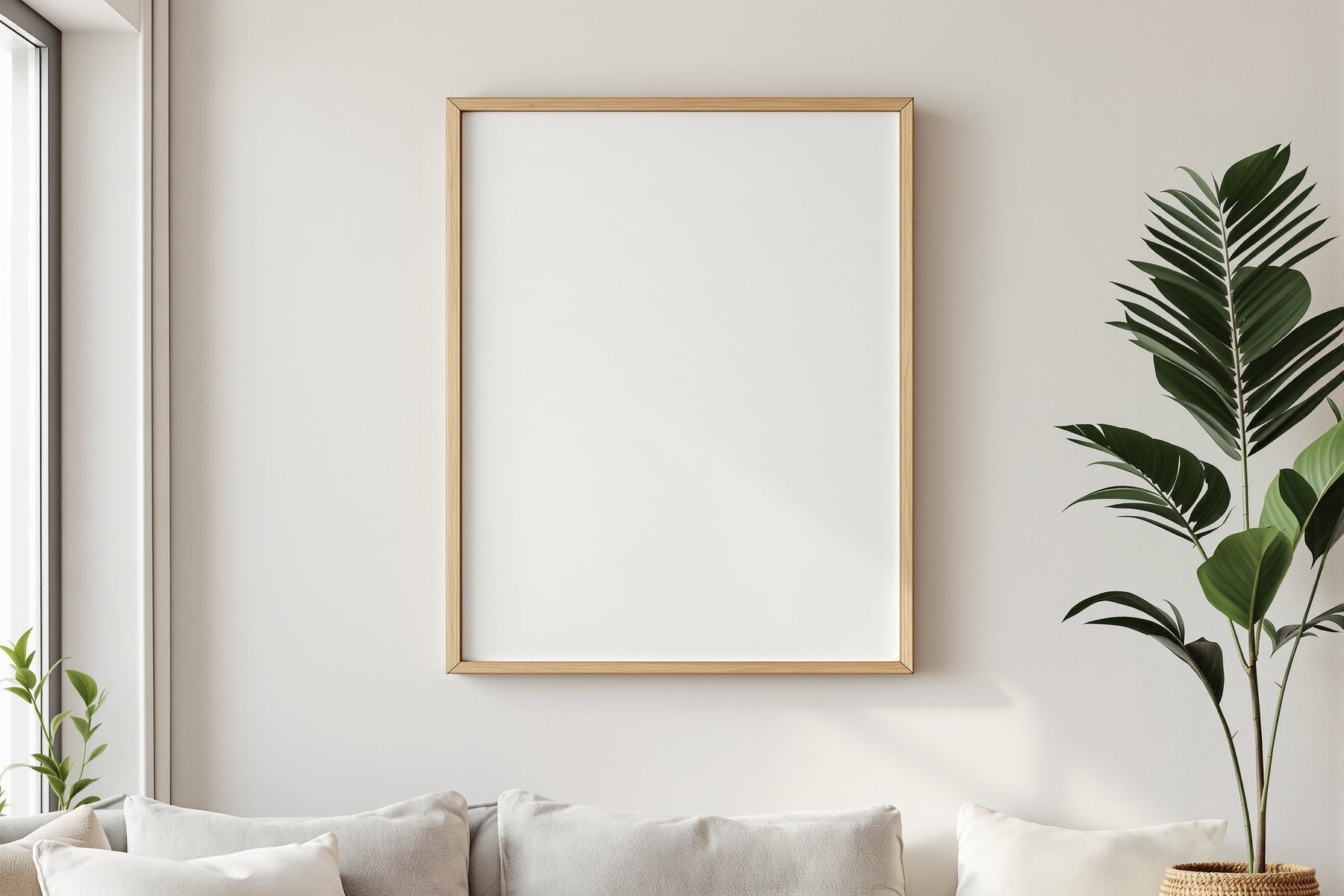 Blank Template #046 Hospitality Frame Mockup | Print-on-Demand Frame Mockup | bulkmockup JPG | Commercial Licence | MockupBulk