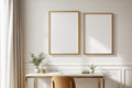 Hospitality Frame Mockup — Blank Template #051 — Blank Frame Template | High-Res JPG Instant Download | Commercial Use | bulkmockup | MockupBulk