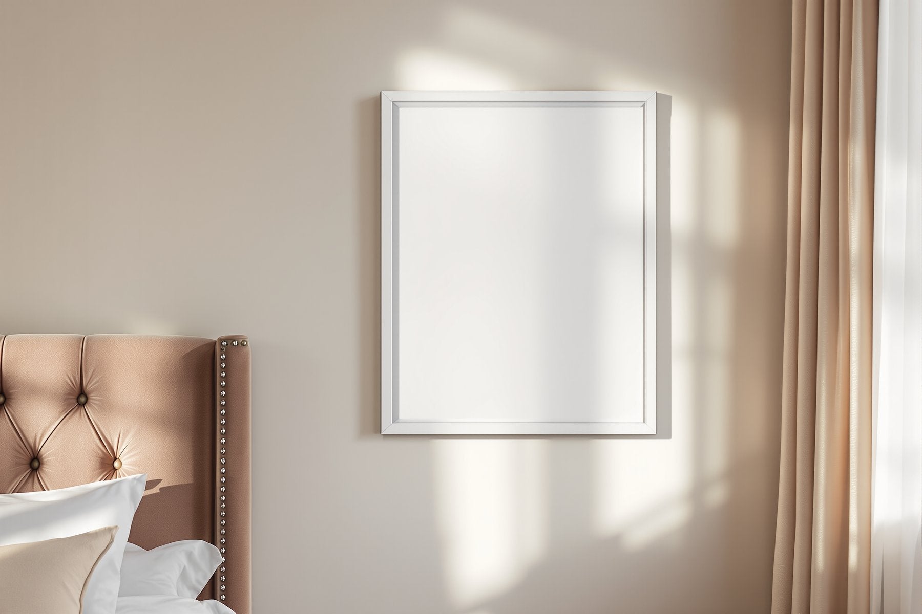 Hospitality Frame Mockup, Blank Template #052 | Instant bulkmockup Download | Blank Frame JPG Template | Commercial Use | MockupBulk