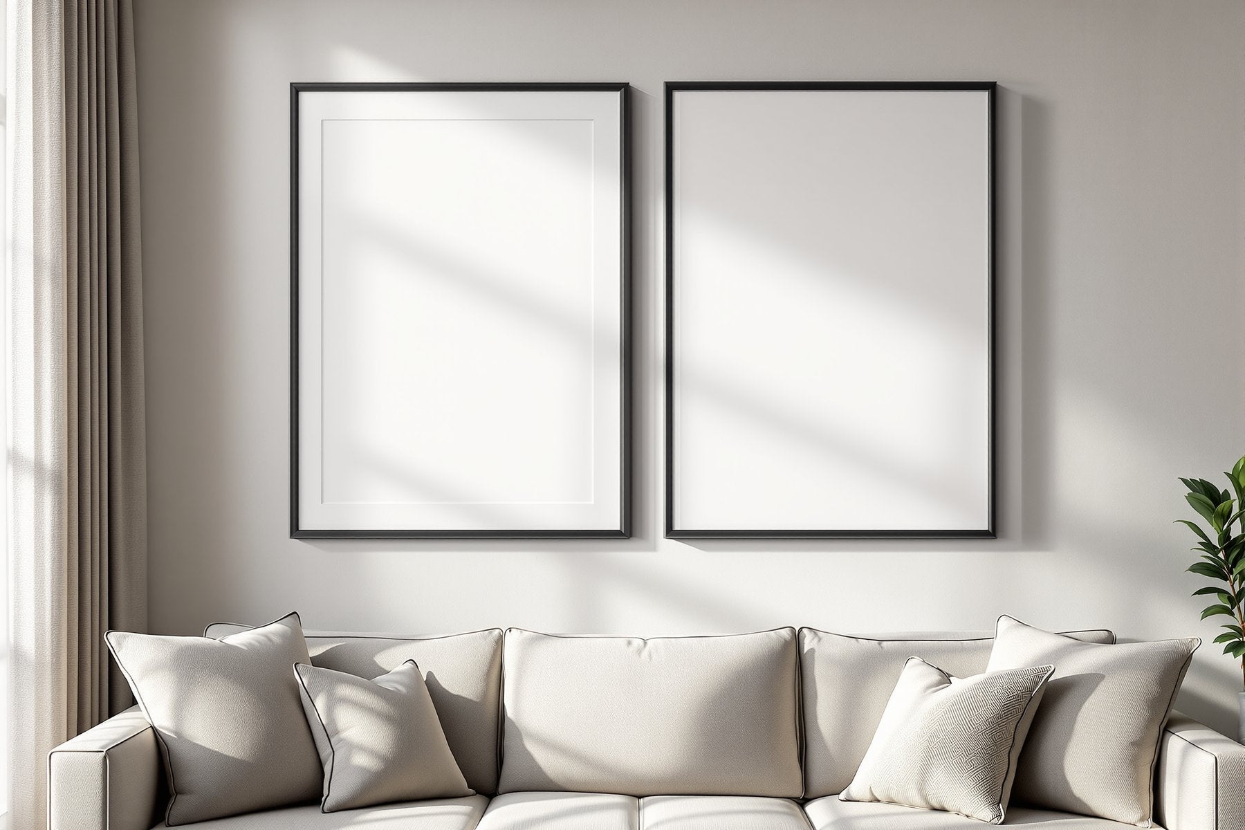 Blank Template #056 Hospitality Frame Mockup | Instant bulkmockup Download | Blank Frame JPG Template | Commercial Use | MockupBulk