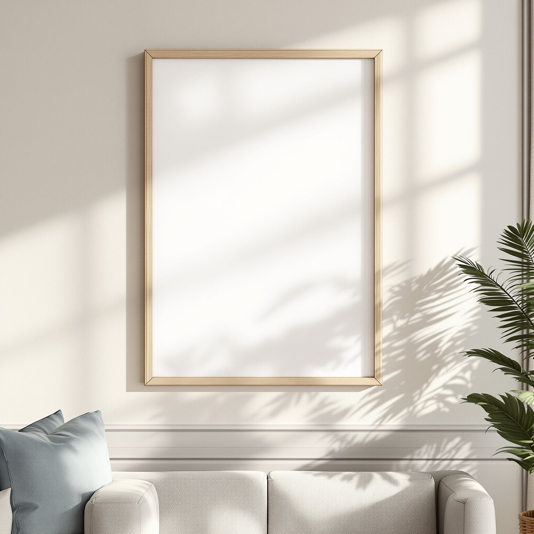 Hospitality Frame Mockup — Blank Template #059 — bulkmockup Frame Template | Instant Download JPG | Commercial Use | MockupBulk