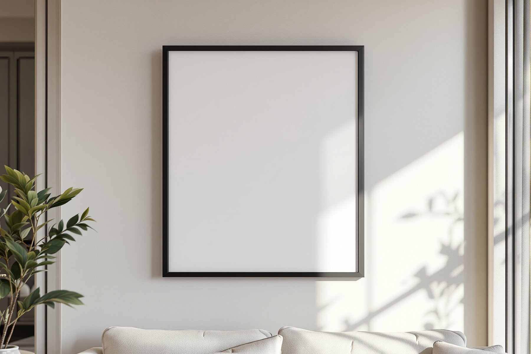 Hospitality Frame Mockup, Blank Template #060 | Blank Frame Mockup JPG | Commercial Licence | bulkmockup Download | MockupBulk