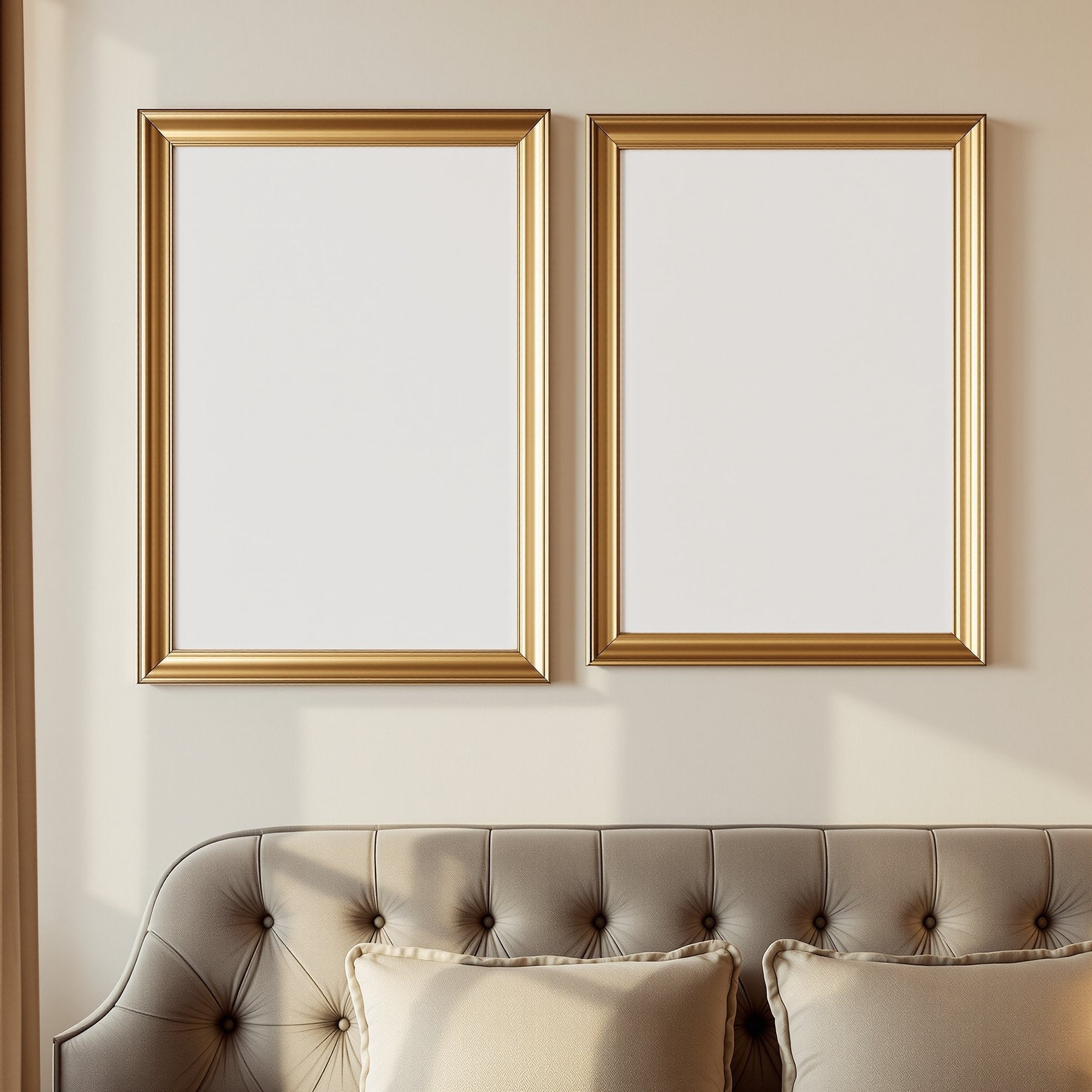 Hospitality Frame Mockup, Blank Template #061 | bulkmockup Frame Template | Instant Download JPG | Commercial Use | MockupBulk