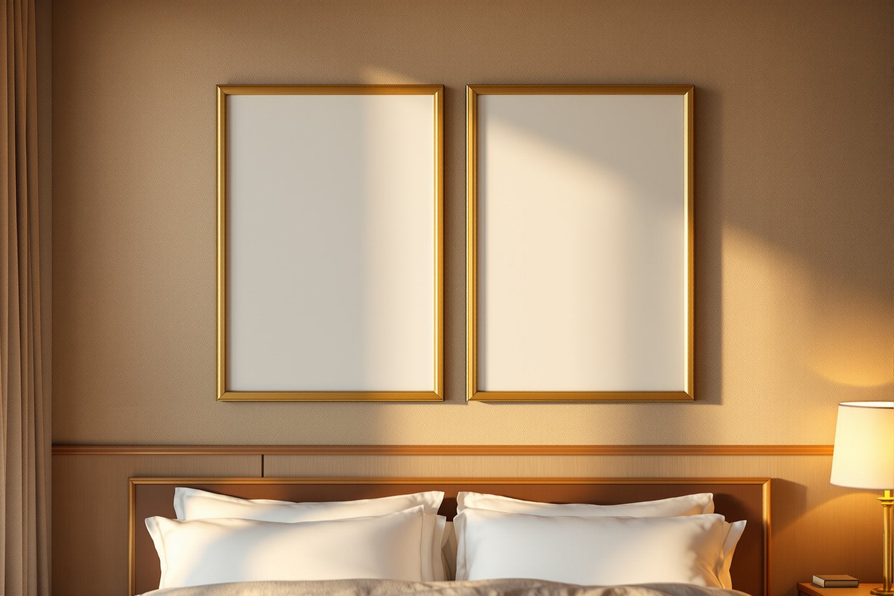 Hospitality Frame Mockup, Blank Template #064 | Frame Mockup JPG Download | bulkmockup Template | Commercial Licence | MockupBulk