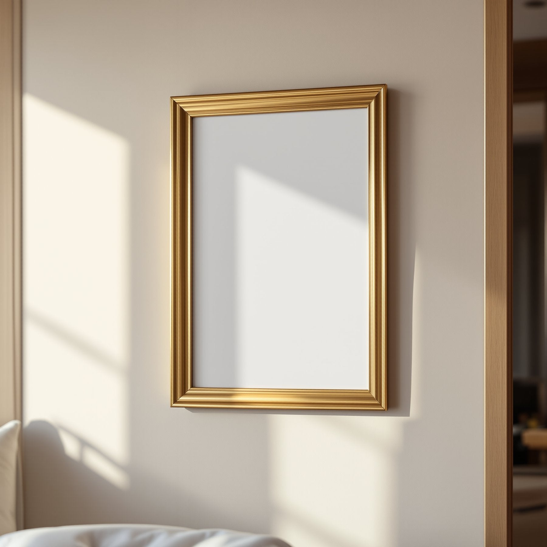 Hospitality Frame Mockup — Blank Template #069 — High-Res Frame Template JPG | bulkmockup Mockup Store | Commercial Use | MockupBulk